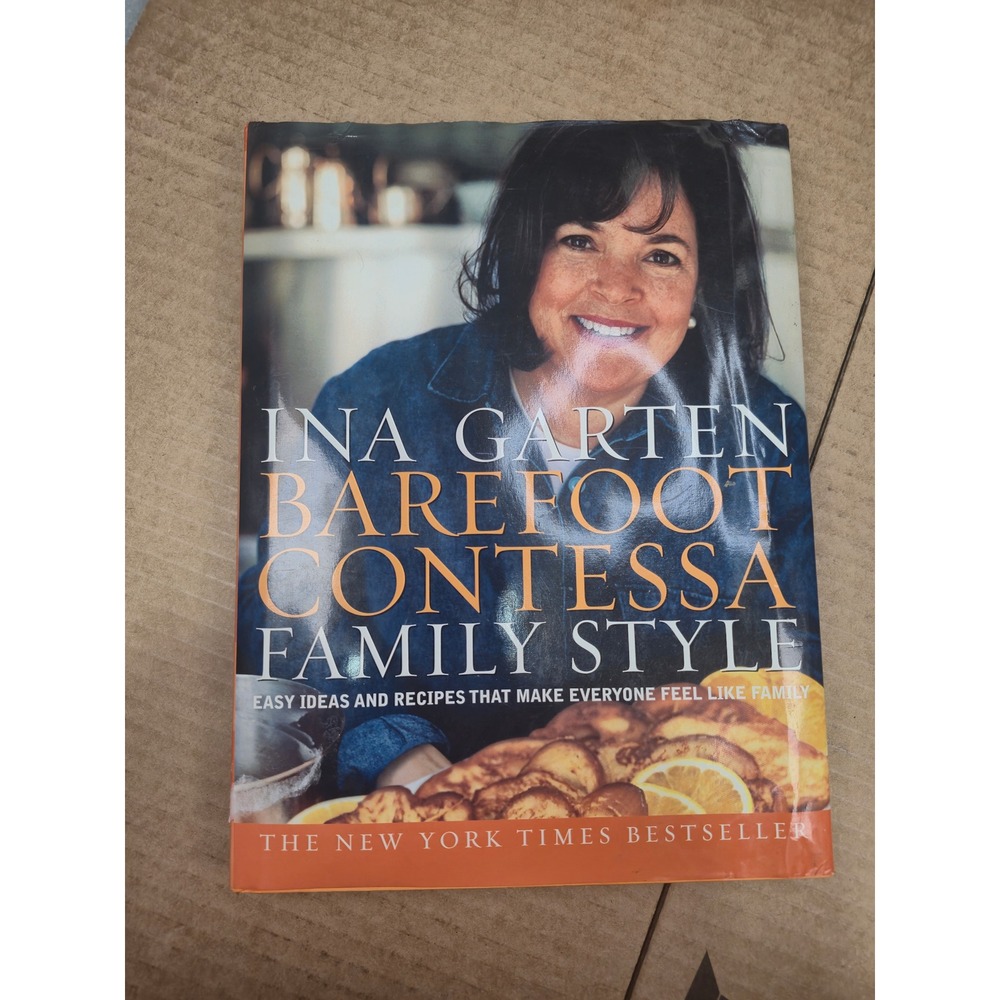 Ina Garten Barefoot Contessa Family Style Cookbook Hardcover 2002 060961066X